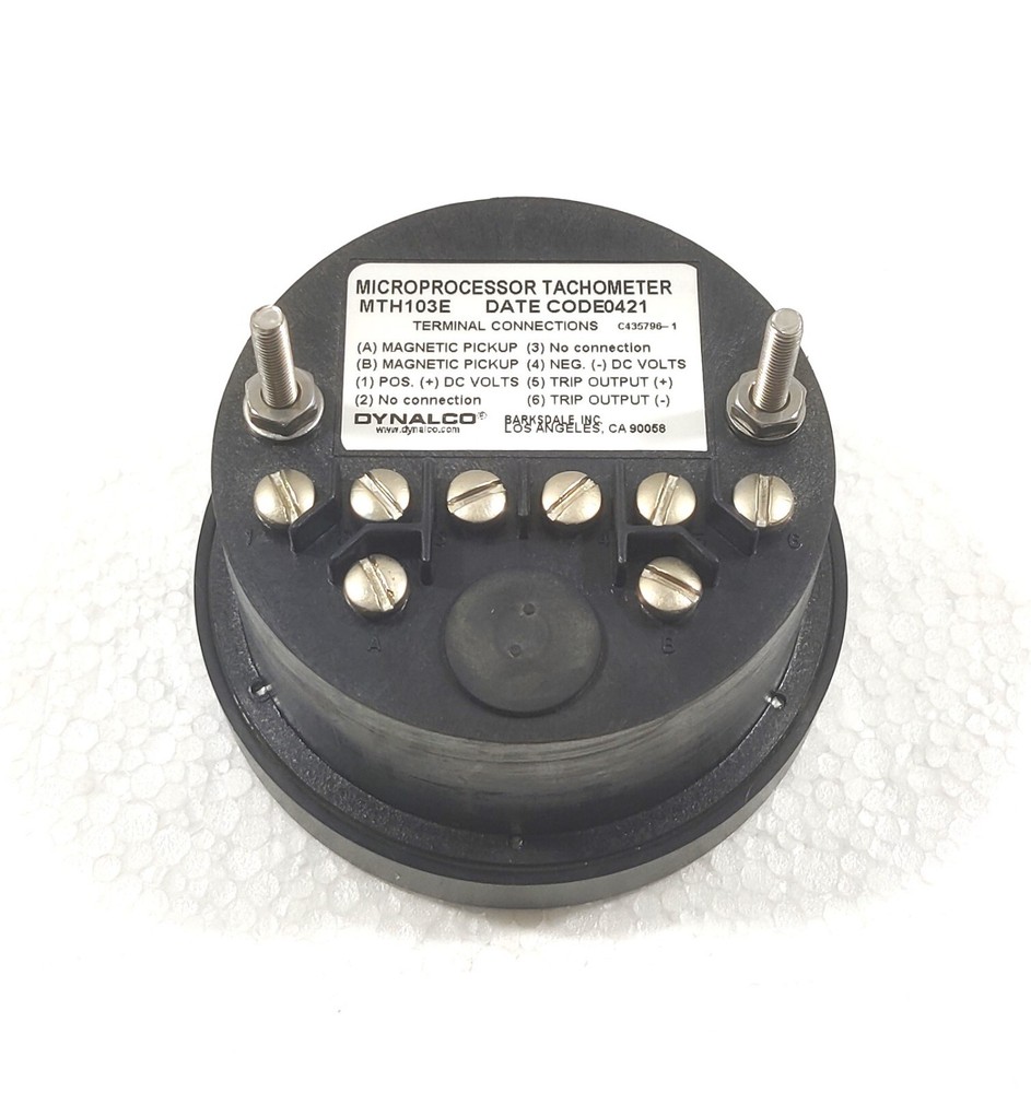 DYNALCO CONTROLS MTH-103E MICROPROCESSOR TACHOMETER HOURMETER TRIP MTH103E