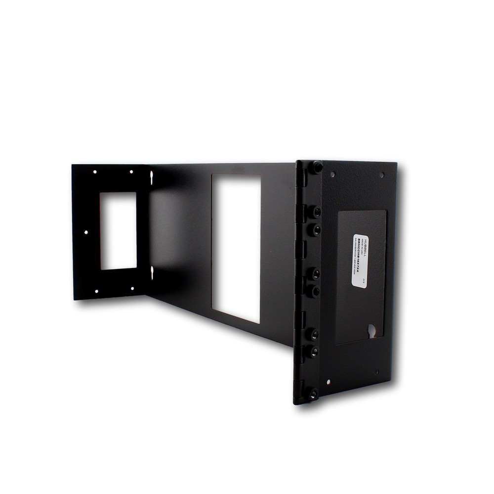 Hubbell Side-Hinged Patch Panel Bracket Wall Mount 4RU BRMCCMB19X7X4