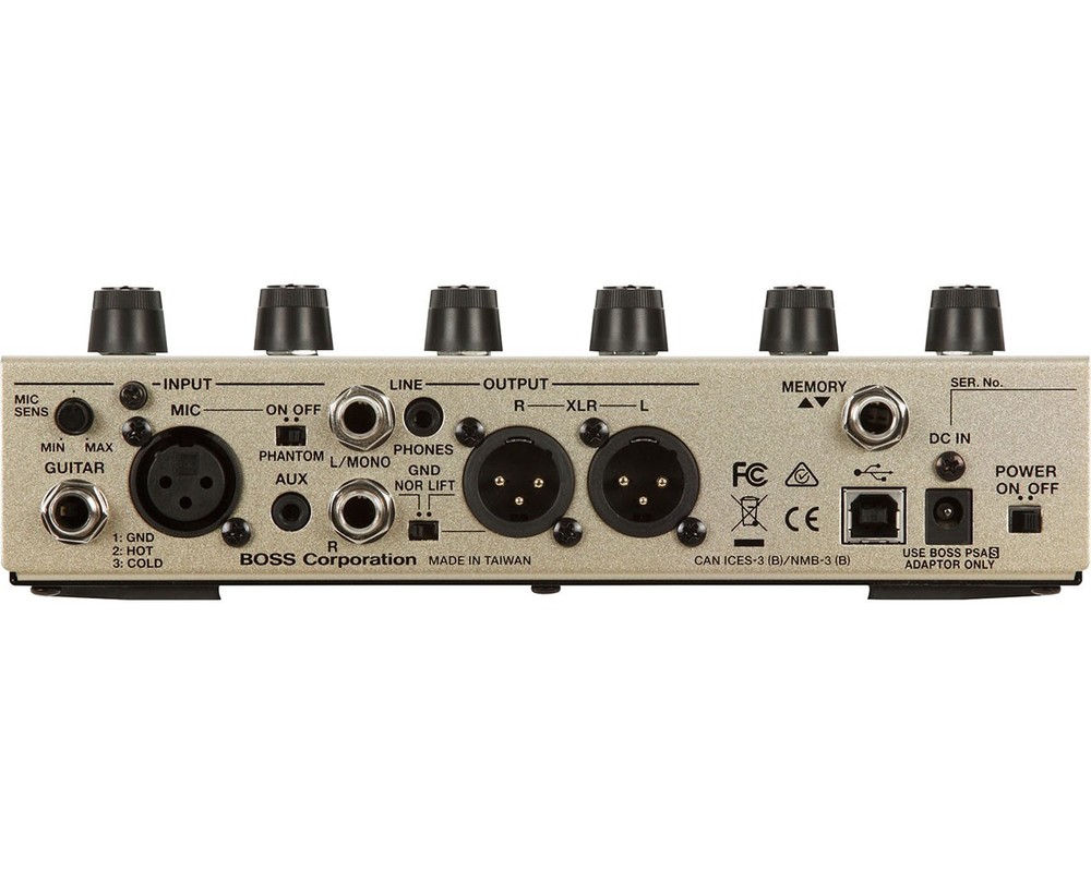 Boss VE-8 Acoustic Singer Multi-Effects Pedal - Open Box