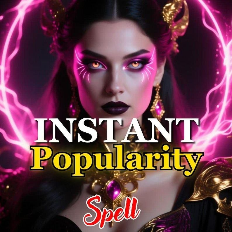 Instant Popularity Spell: Be Noticed, Admired & Chosen