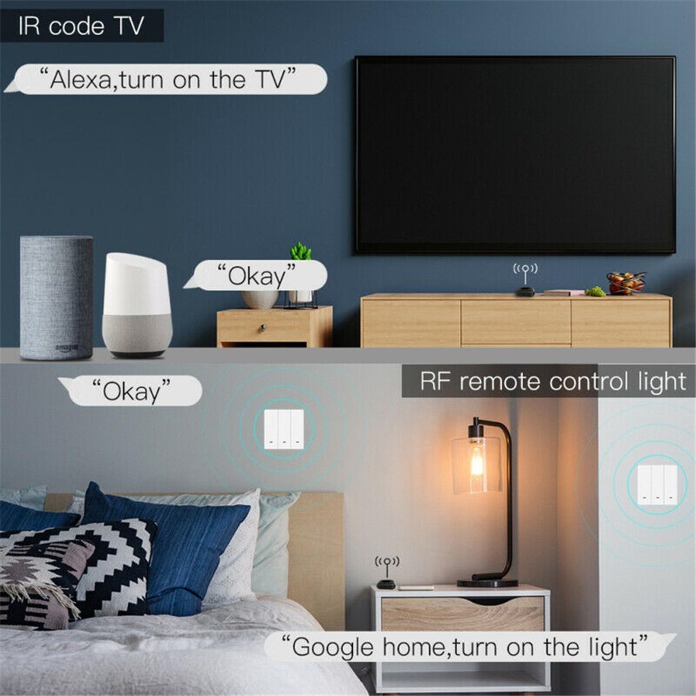 Wireless RF-R1 IR Remote Controller With Power Cable Appliance Control Universal