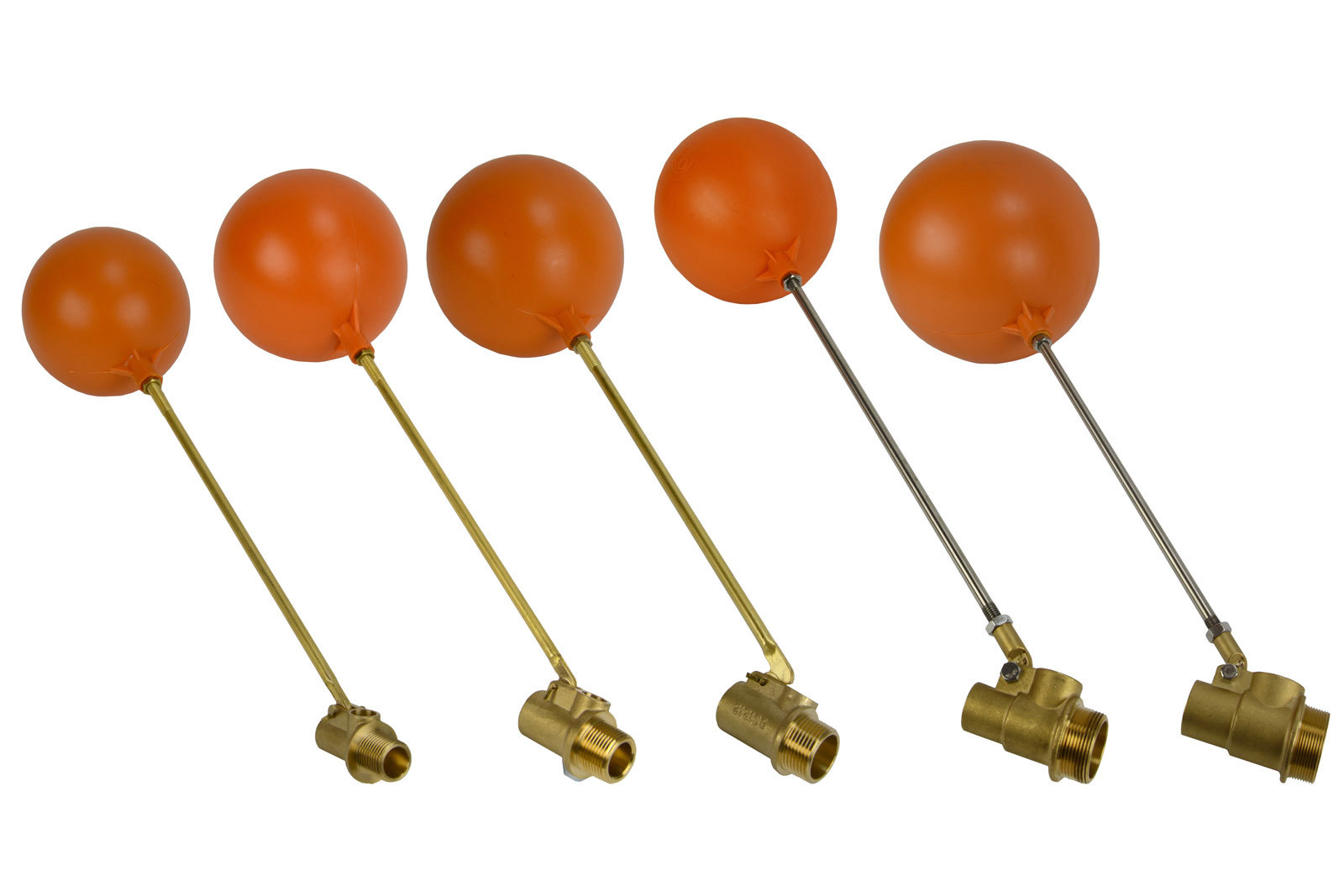 1/2, 3/4, 1, 1-1/2, 2" Brass Float Valve True NPT TEMCo 5 Year Warranty