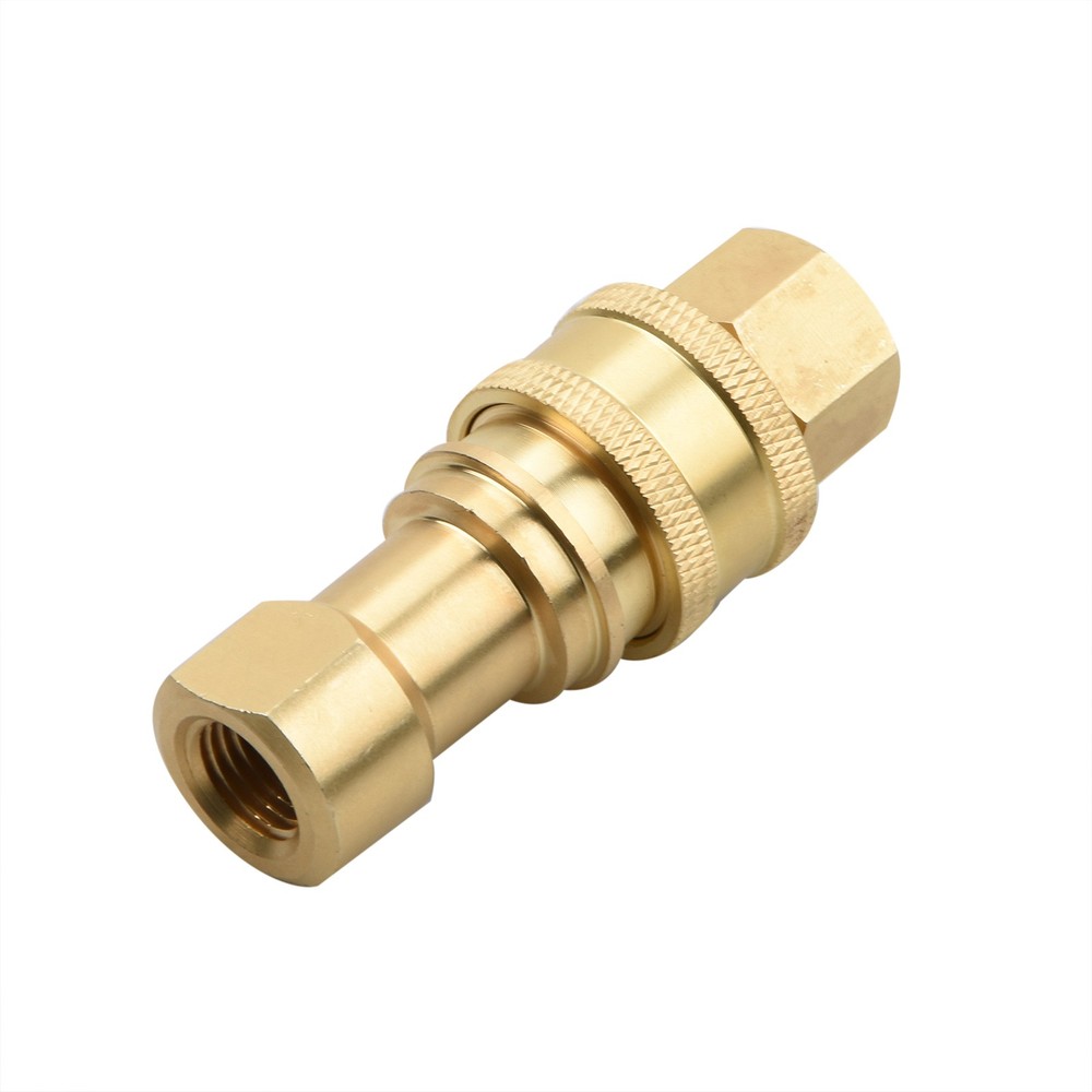 1Pack 1/4" Quick Disconnect Coupler Valve for Carpet Extractor Surface Cleaner
