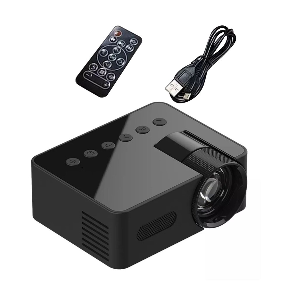 Mini Wireless Projector 1080P HD 16:9 Projection Multi-devices Compatibility