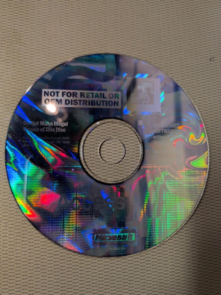 Microsoft Access 2002 CD WITH PRODUCT KEY