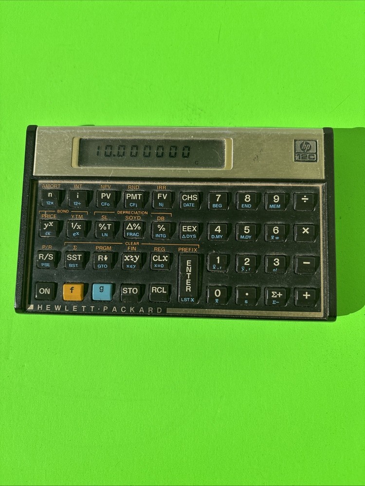 HP 12C Calculator Hewlett Packard Tested Working