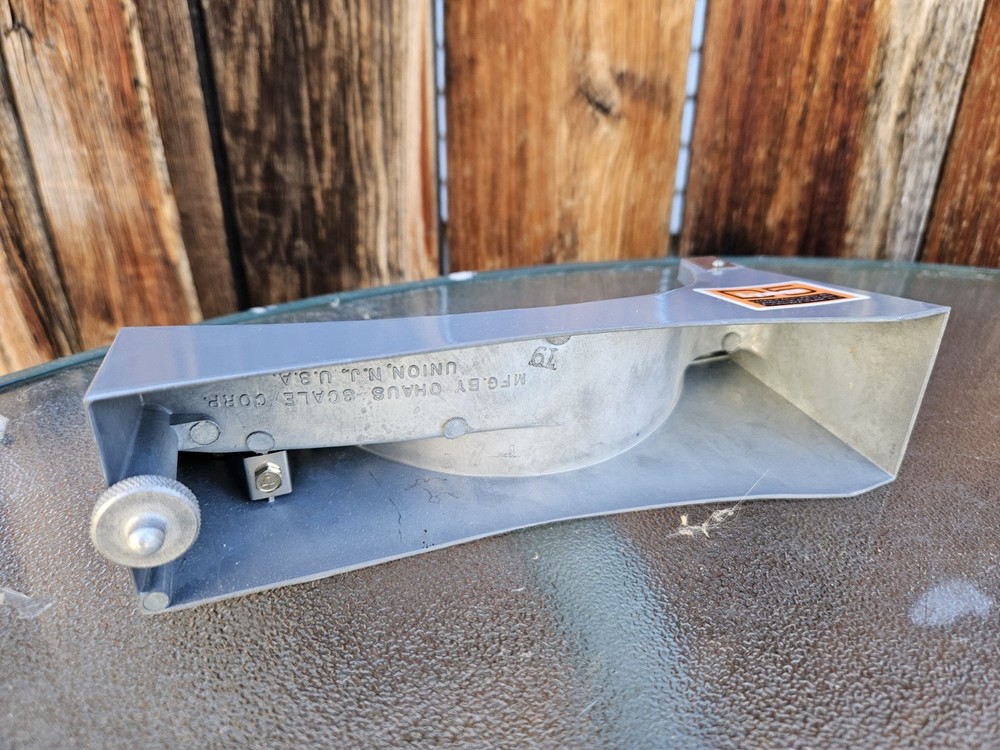 Lyman Reloading Precision # D5 Balance Beam Loading Scale Ohaus w/ Box D-5 #D5