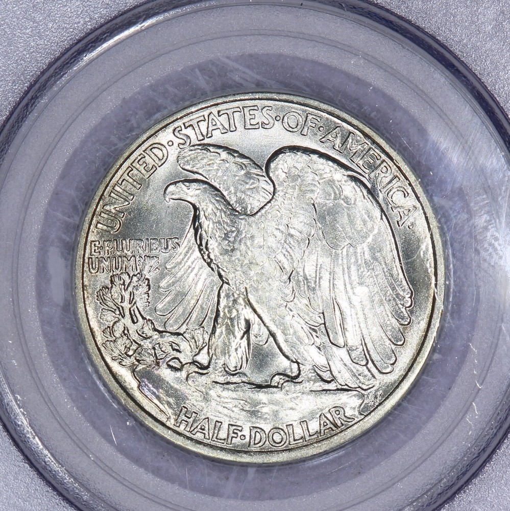 1935 Walking Liberty Half Dollar 50C PCGS MS65