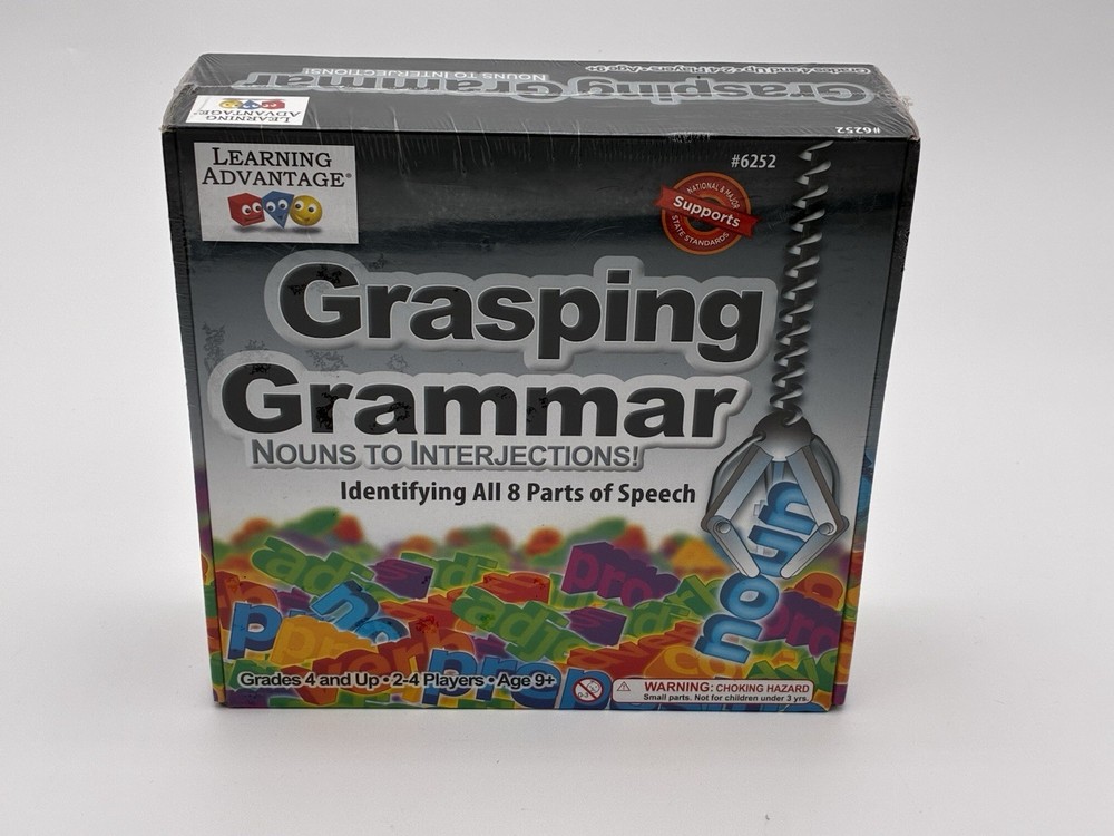 Grasping Grammar – Nouns to Interjections! Educational Game – Learning Advantage