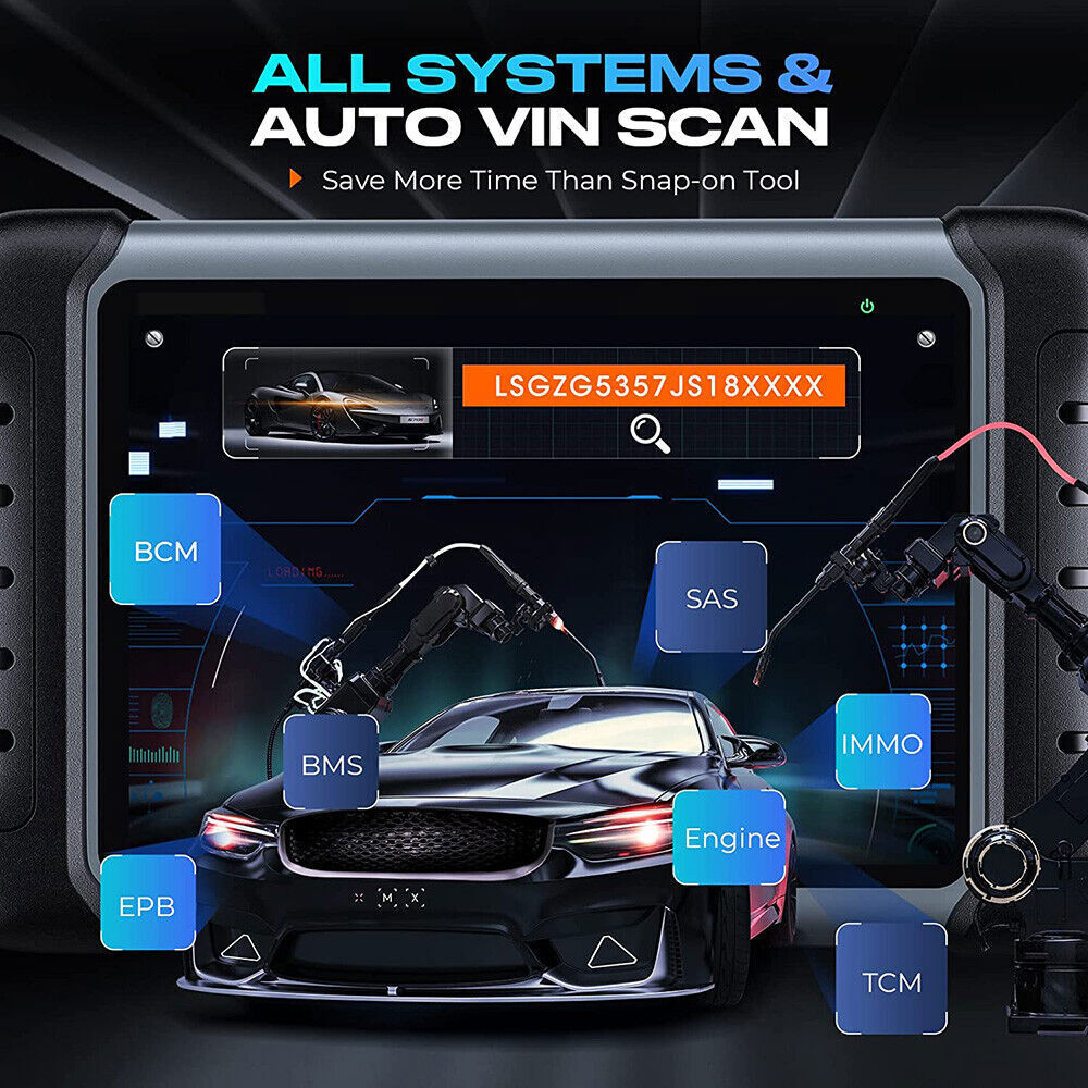 2023 Autel MaxiPRO MP808 S Car Diagnostic Tool OBD2 Bidirectional Scanner Coding