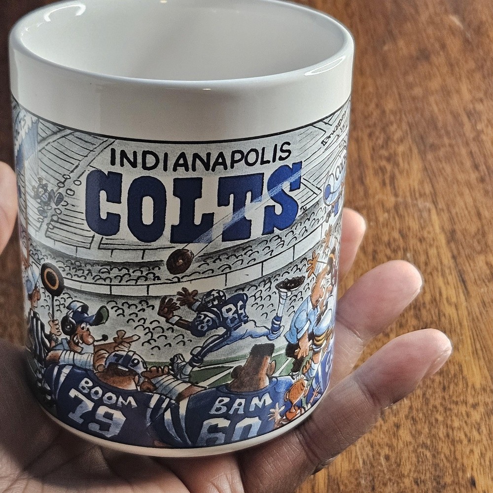 Indianapolis Colts ceramic mug Custom Edge inc.