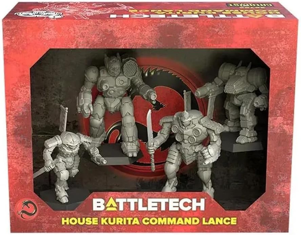 Battletech Forcepack: House Kurita Command Lance – Mech Miniatures Expansion by