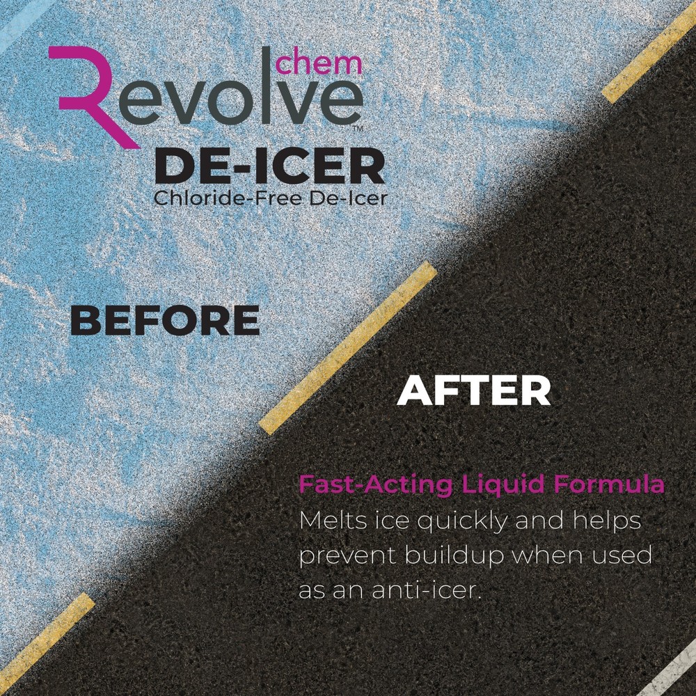 De-Icer Chloride Free 32 Oz Trigger Sprayer for Sidewalks, Windshields, Pet-Safe