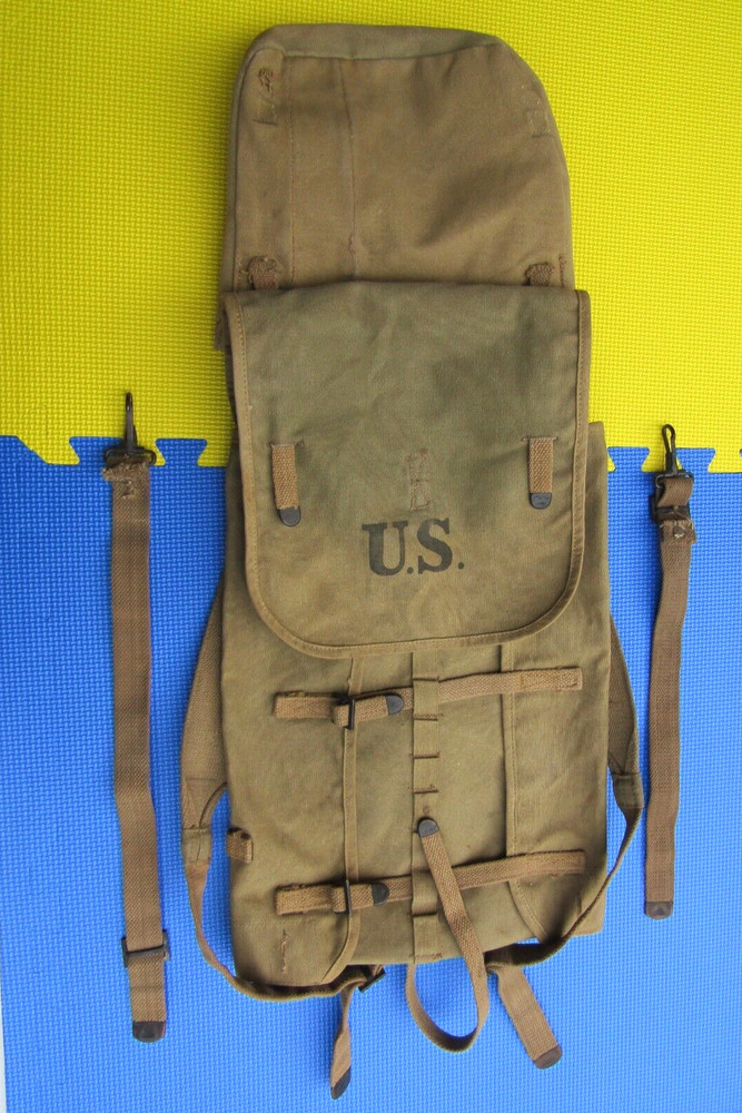 WW I U.S. Army Combat Backpack, Original !