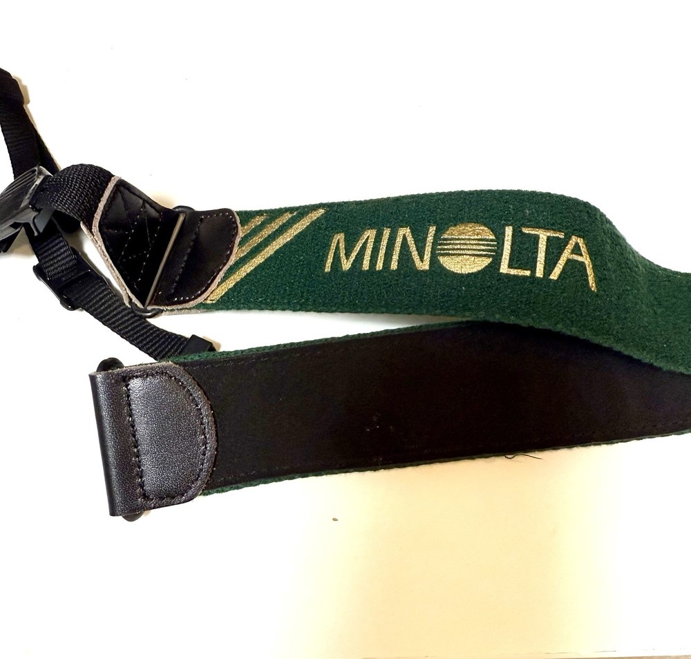 US DDP Minolta alpha selection green neck strap [MINT]