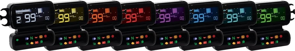 Koso D2 LCD Multifunction Speedometer Gauge (BA080010)
