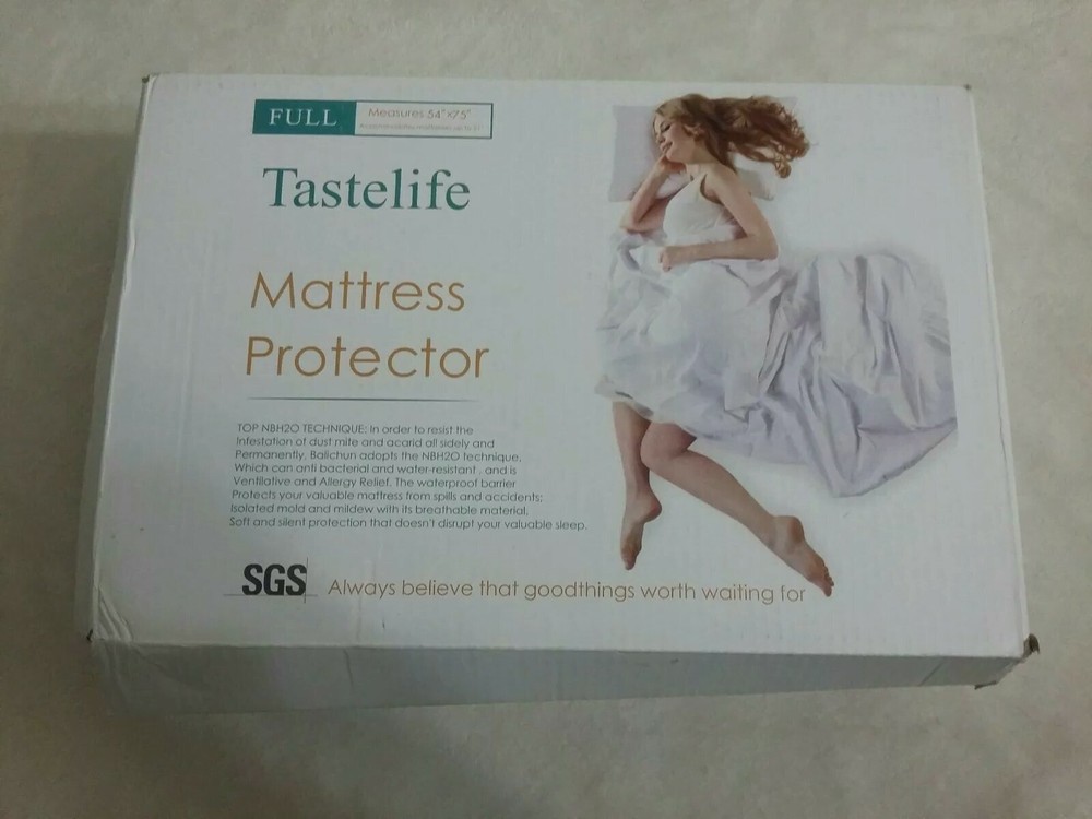 Full size Mattress Protector Measures 54"×75" New Open Box