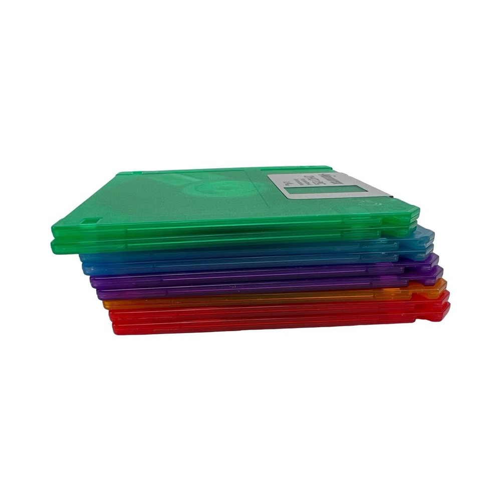 Memorex PC Formatted 3.5" Computer Diskettes 1.4 MB HD - 10 Disks