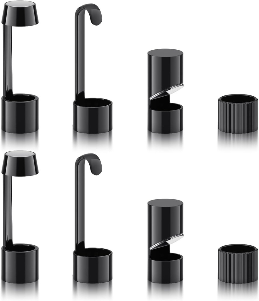 Endoscope 4-Piece Accessories Hook Magnet Side View Mirror Set, 8-Piece Accessor