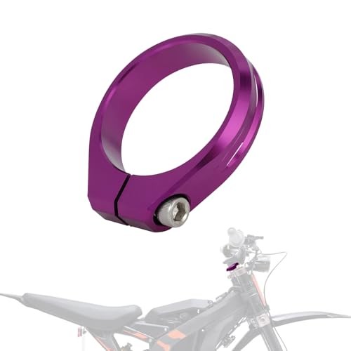 EBike Riser Clamp Front Fork Handlebar Kit CNC for Surron Sur Ron LBX Purple