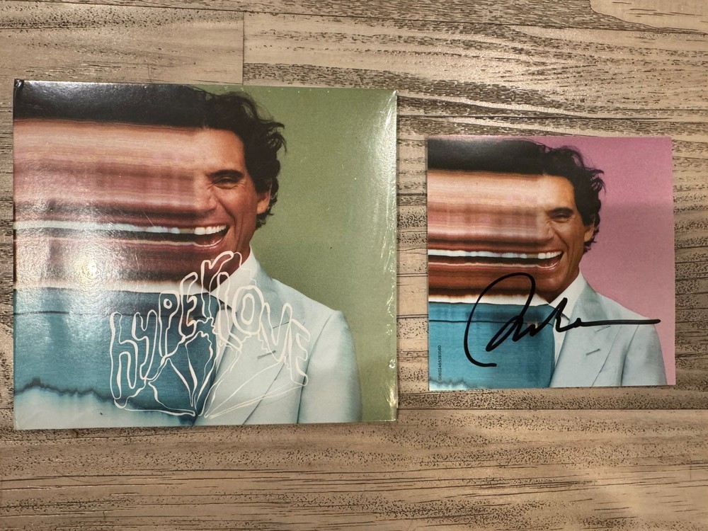 AUTOGRAPHED Hyperlove Insert + CD - SIGNED by Mika