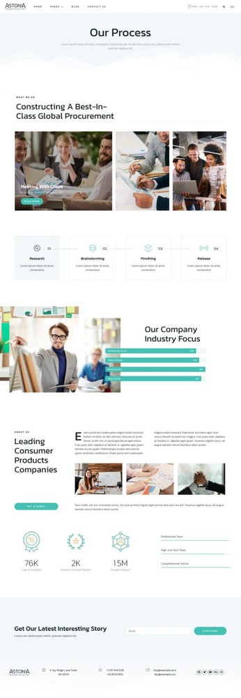 Premium Wordpress Elementor Template Kit Bundle | Business & Service Theme