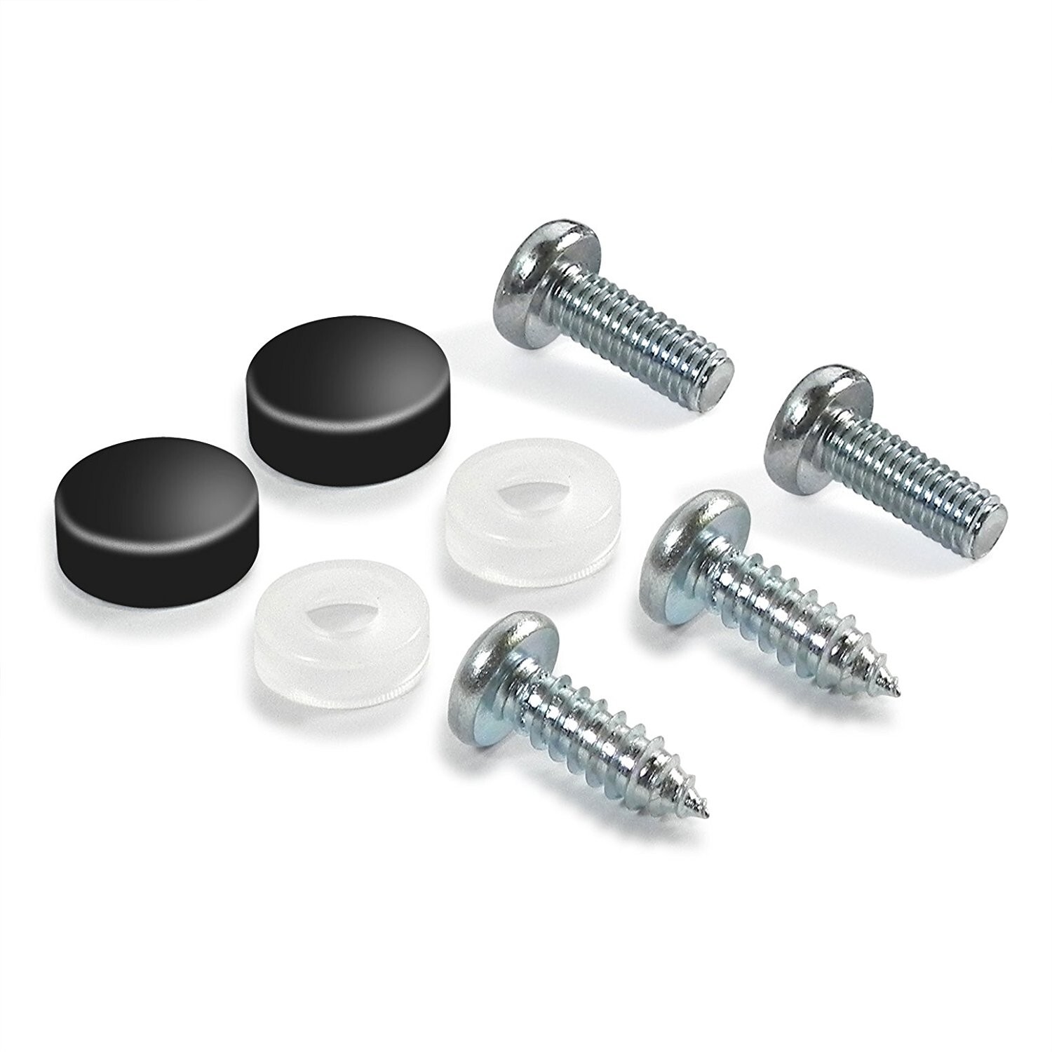 Real/Genuine 100% 3K Woven Carbon Fiber License Plate Frame