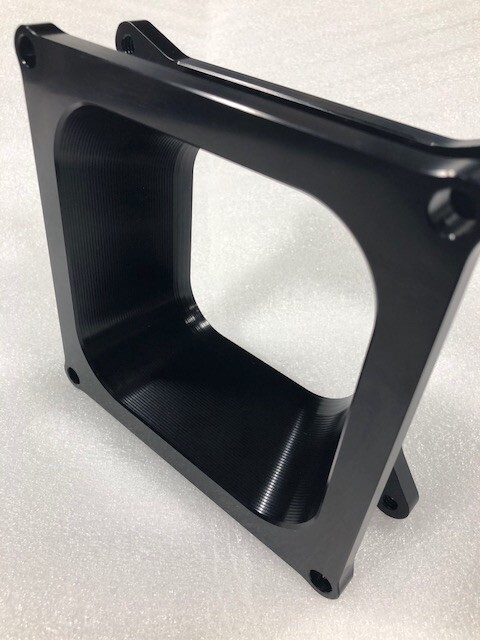 2 Inch Open Blend 4500 Intake to 4150 Carburetor Adaptor New Lightweight Config