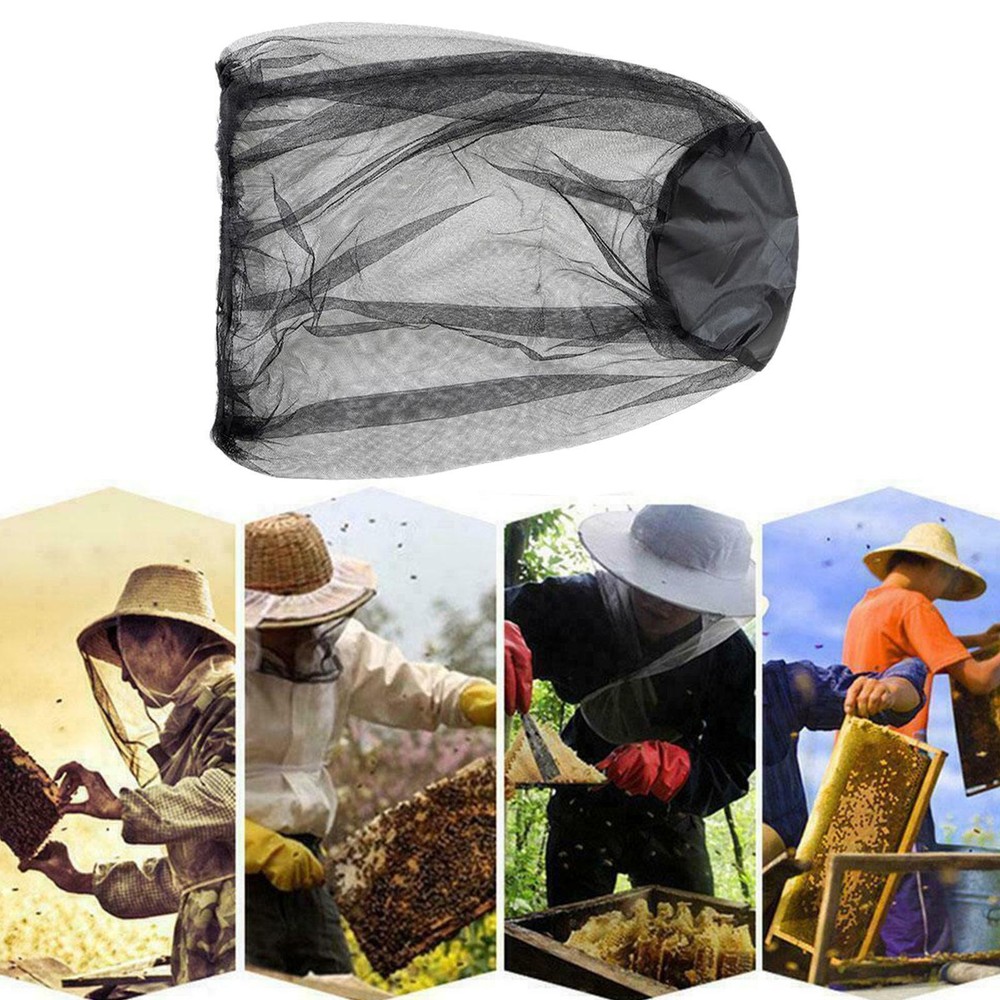 Mosquito Insect Hat Bug Mesh Head Net Camping Face Protector