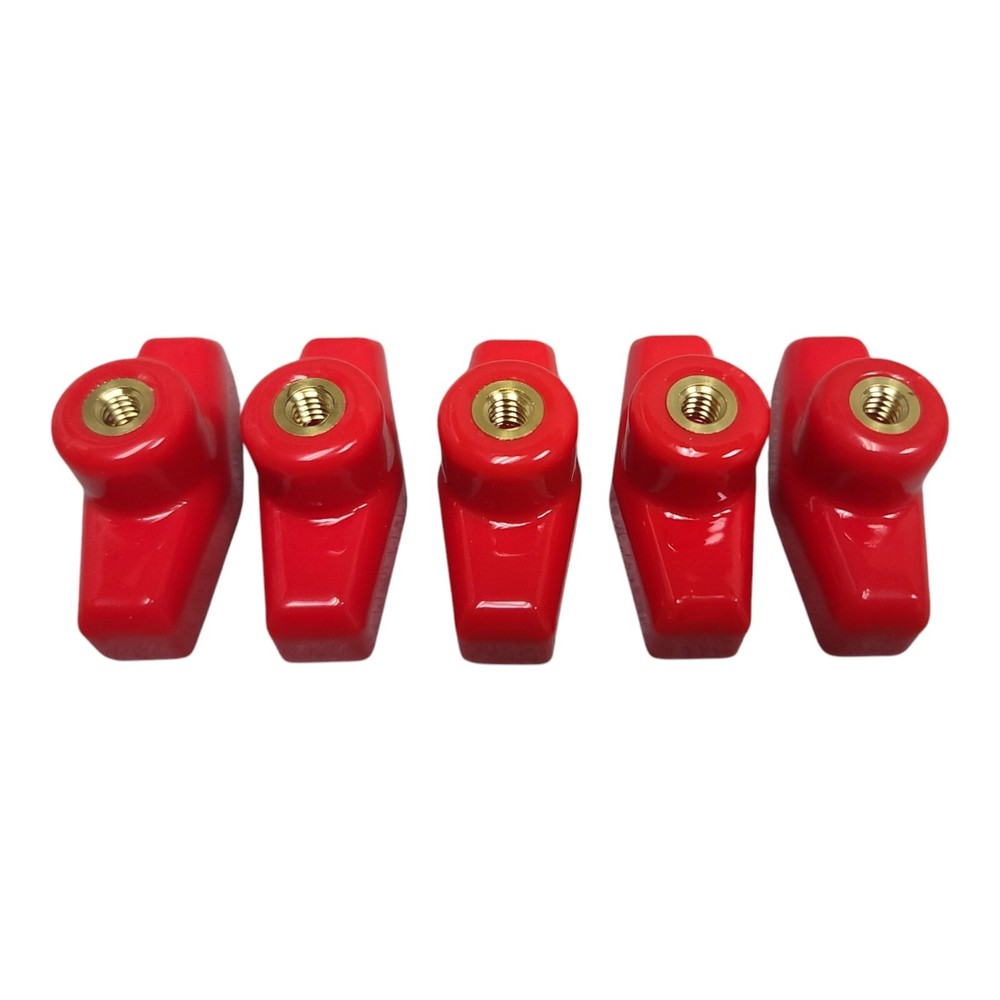 2 Inch T Knob Brass Thread 1/4-20 (5/Pack)