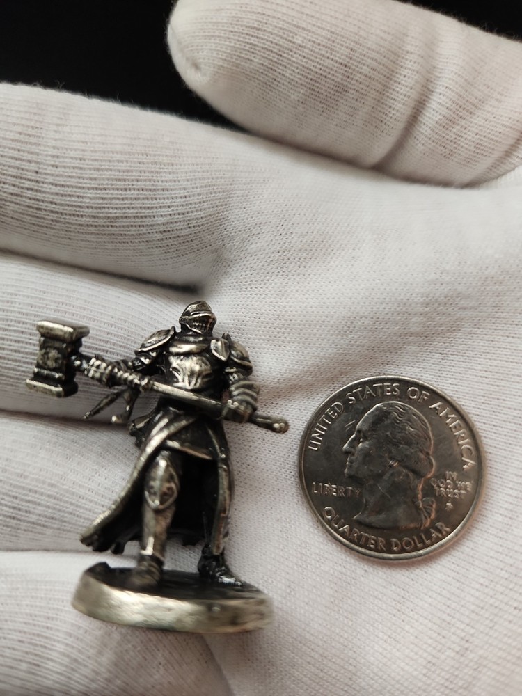 Solid Metal Gladiator Warrior Miniature Figure, FREE SHIPPING