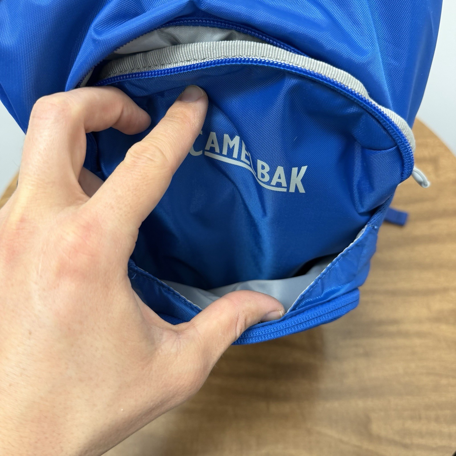 Camelbak Mini Mule Hydration Kids Hiking Backpack 50 oz 1.5L Blue Bladder