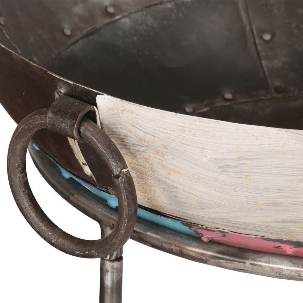 Fire Pit 21.7"x21.7"x15" Iron
