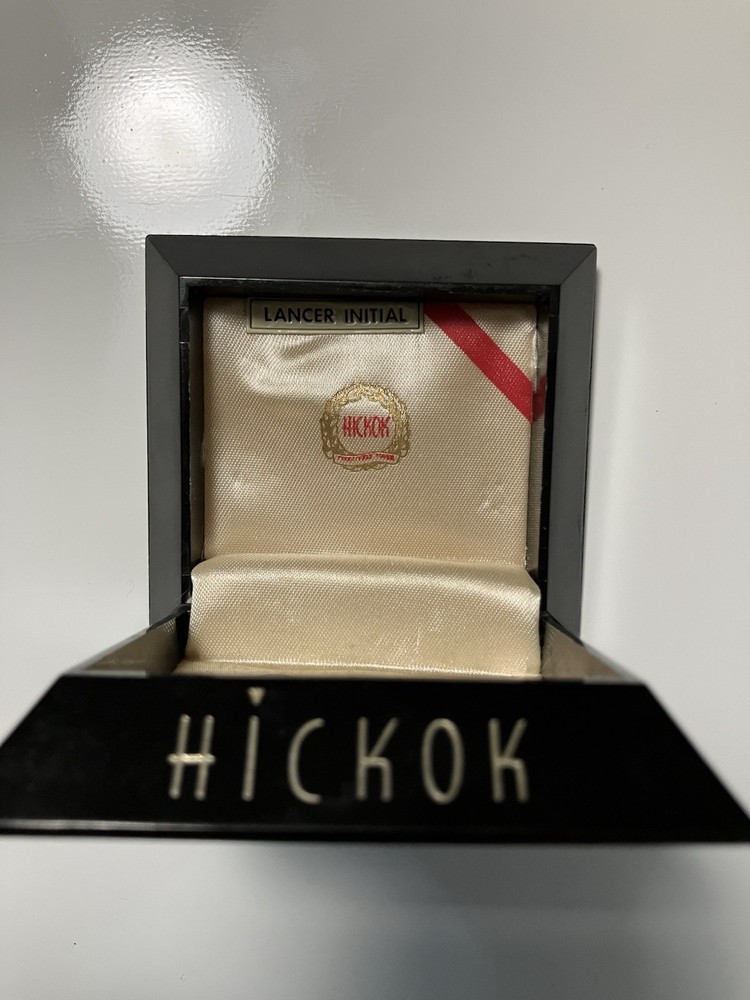 Vintage Hickok Cufflinks Presentation Box