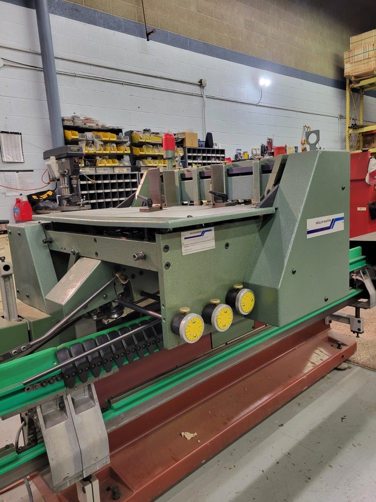 Muller Martini 1528 Cover/card Feeder
