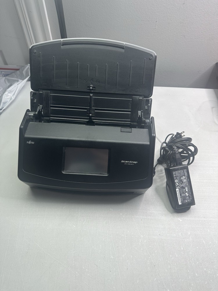 Fujitsu ScanSnap iX1500 Color Duplex Document Scanner Touch Screen