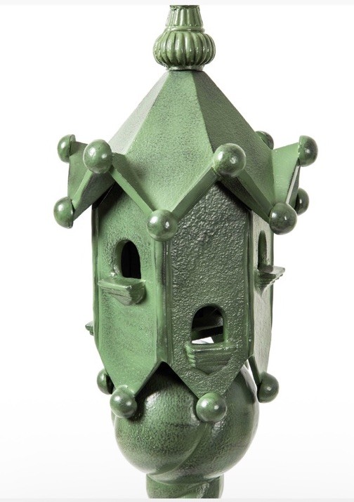 Mackenzie Childs Birdhouse Garden Totem