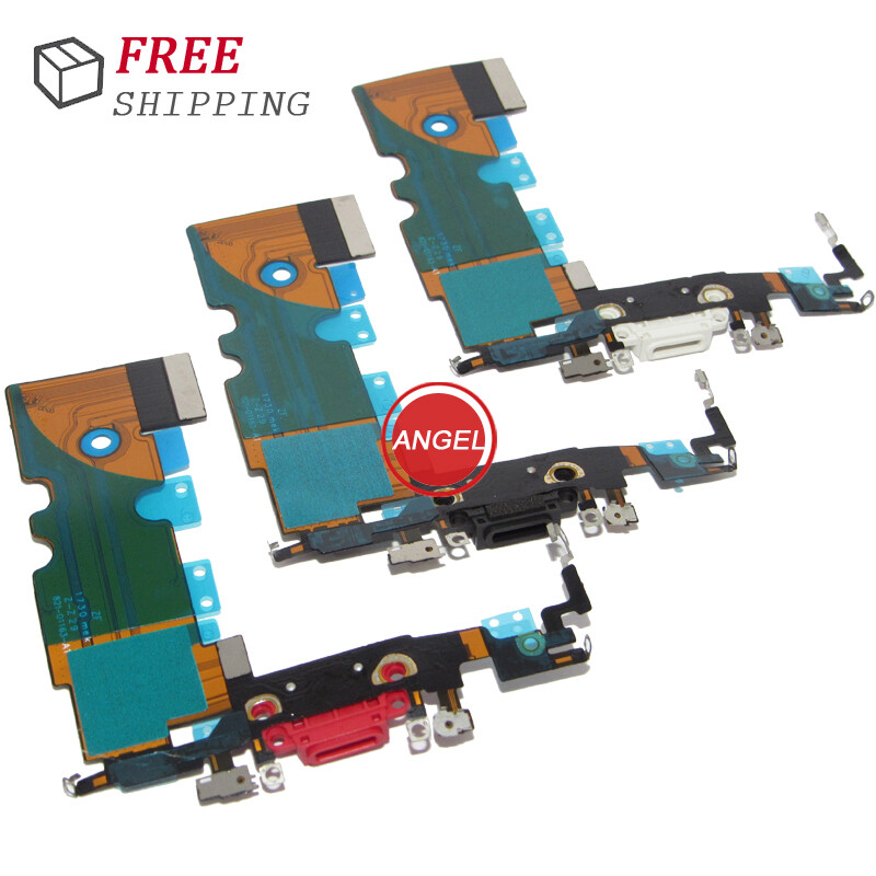 For iPhone SE 2020 Charger Charging Port + Mic Audio Jack Flex Cable Replacement