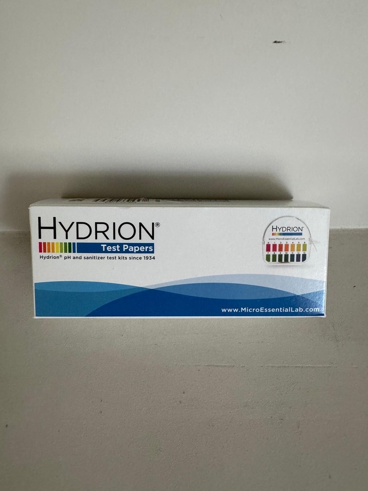 10 single roll Micro Essential 51 Hydrion Short Range pH Test Paper 1.0-11PH