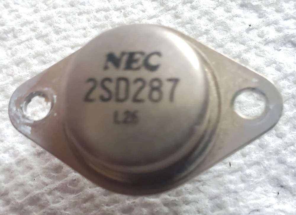 (1)  2SD287  Genuine Audio Output Transistor