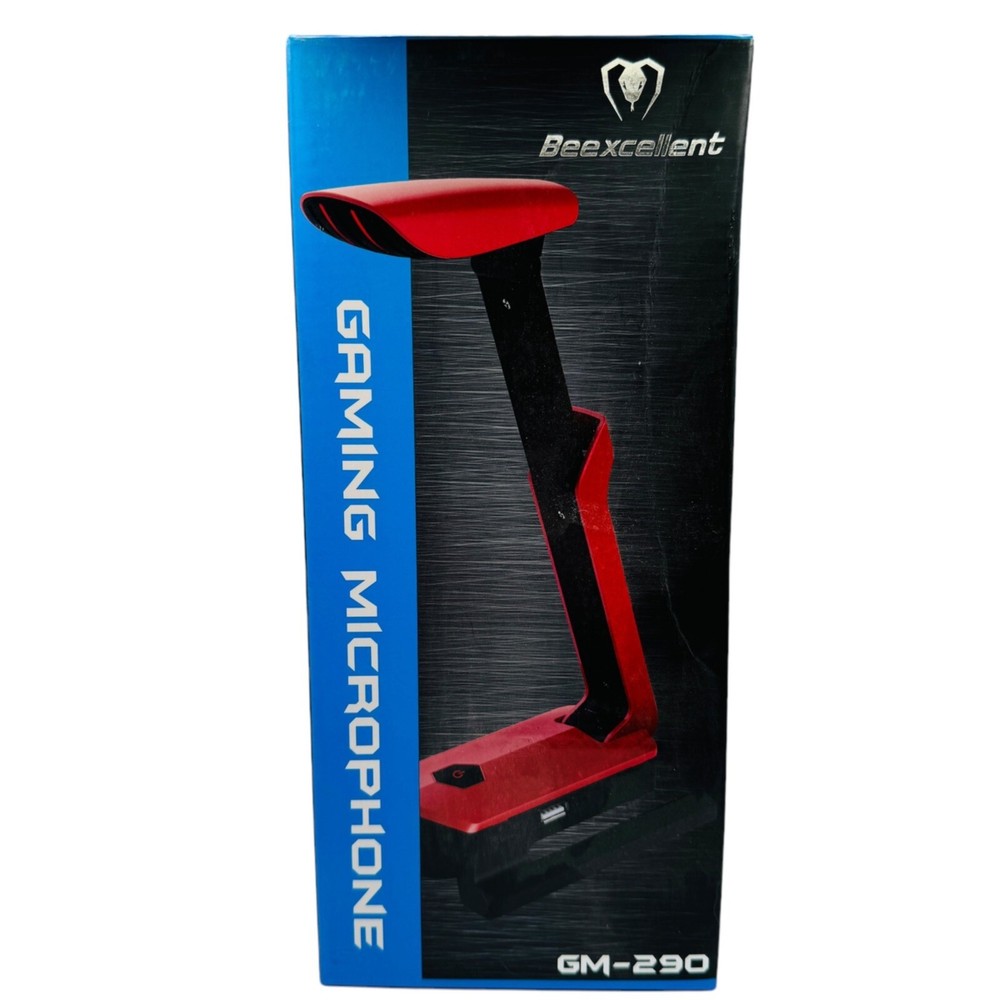 Beexcellent GM-290 Gaming Microphone - USB Adjustable Stand Noise Cancellation