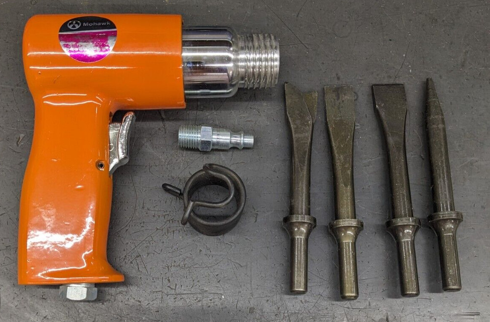 Mohawk Air Hammer Set - 7 Piece All Purpose No. 128 - Chisel