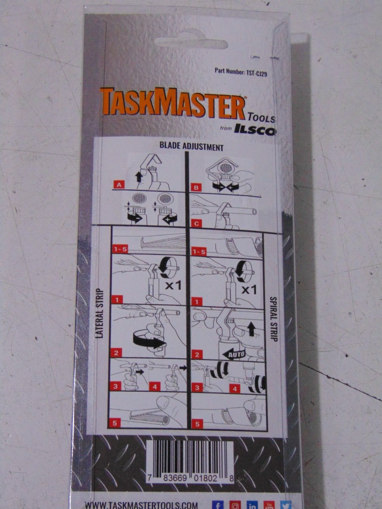 Ilsco Task Master Handheld Cable Wire Stripper Stripping Tool