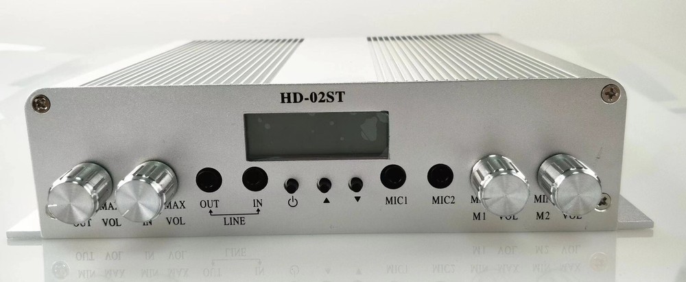 25W FM Radio Transmitter Stereo PLL Broadcast Station 88MHz-108MHz