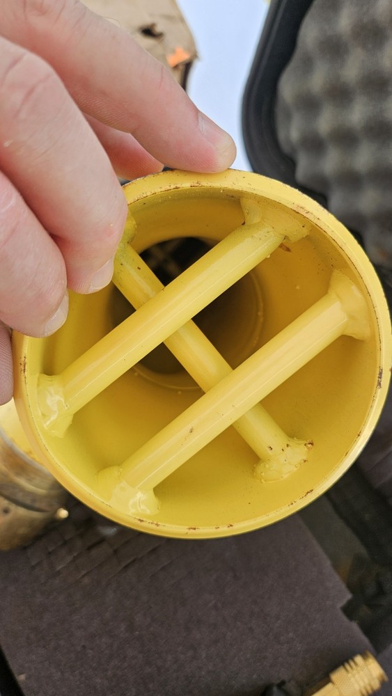 NNI 2-1/2" NST Thrust Buster Flowtest Diffuser (Single Handle)