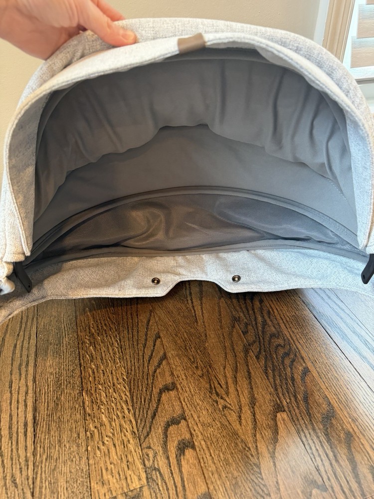 Nuna Demi Next Stroller Canopy Replacement Grey NEW