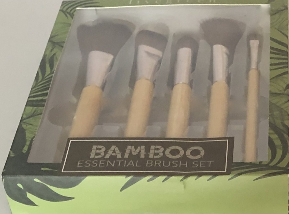 Evergreen Bamboo Essential Brush Set 5 Pieces