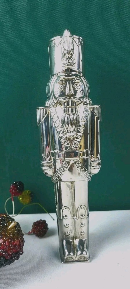Metal Nutcracker Soldier - Shell Cracker, Holiday, Christmas