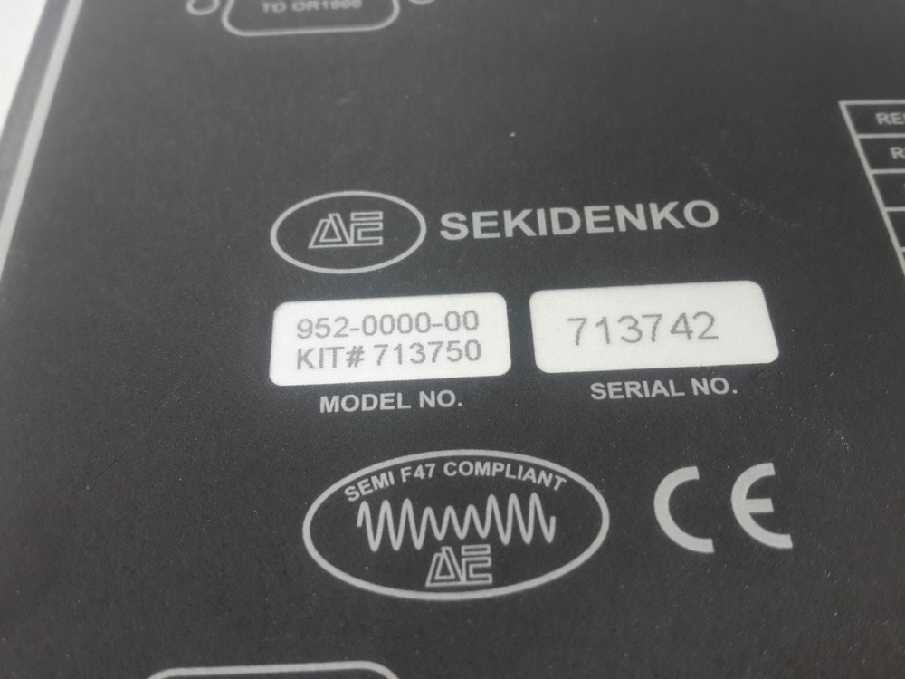 AE SEKIDENKO 1000F TEMPERATURE CONTROLLER 951-1100-00