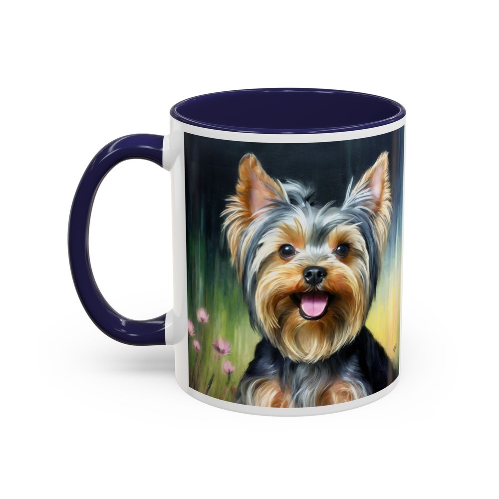 Yorkshire Terrier Ceramic Accent Coffee Mug